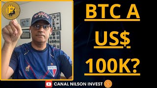 💸BTC A 100 MIL DÓLARES MAIS DE 580 MIL REAIS🚀 btc ethereum criptomonedas [upl. by Ilyak]