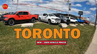 TORONTO  WHERE ARE THE USED CARS IN TORONTO  MARCH 2024 [upl. by Yaf]