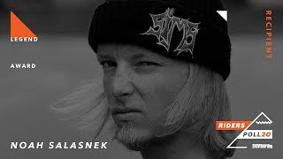 Noah Salasnek Legend Award – TransWorld SNOWboarding Riders’ Poll 20 [upl. by Nicolais]