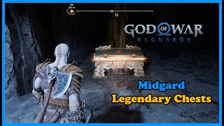 God Of War Ragnarök Midgard Legendary Chest Locations [upl. by Sherborne829]