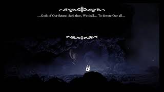 Hollow Knight  Godseeker secret easter egg [upl. by Ateinotna783]