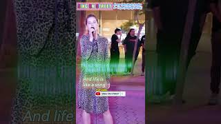 💞Wait a Singing Doctor from Latvia You Gotta Hear This😎Random Street Singing🍀Etta James  At Last [upl. by Vivyan993]