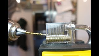 4 ways to drill open a lock [upl. by Donnelly]