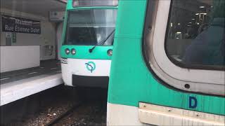 RATP IDFM Métro Parisien Châtillon Montrouge à Porte de Vanves ligne 13 [upl. by Finah]