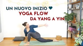 UN NUOVO INIZIO Pratica YOGA da YANG a YIN per il Nuovo Anno [upl. by Aeneg64]