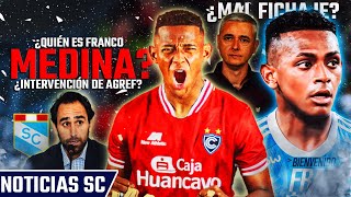 ¿QUIÉN ES FRANCO MEDINA  ¿SPORTING CRISTAL FICHAJE AGREF  ¿MAL REFUERZO CLAUSURA [upl. by Finegan947]