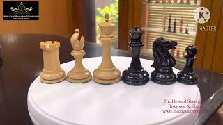 The Howard Staunton 4” King exclusively crafted Staunton luxury chess setThe Chess Empire [upl. by Aigneis578]