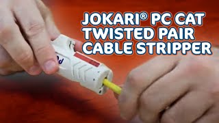 Jokari® PC CAT Twisted Pair Cable Stripper [upl. by Enyaw]