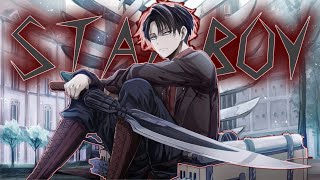 Levi Ackerman  STARBOY「AMVEdit」 [upl. by Akimak]