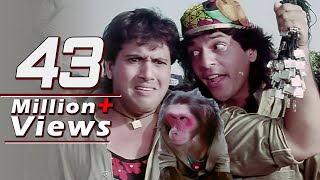 Bade Kaam Ka Bander  Govinda Chunky Pandey Aankhen Song [upl. by Nomelihp]