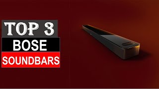 Top 3 Best Bose Soundbars of 2024  Best Bose Soundbars Reviews [upl. by Ariela]