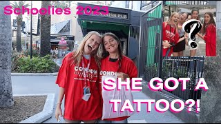 SHE GOT A TATTOO AT SCHOOLIES  Schoolies 2023  What schoolies is really like [upl. by Kenn]