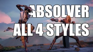 Absolver  All Four Styles [upl. by Elianora]