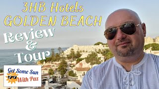 A look at the 3HB Golden Beach Hotel in Albufeira Portugal… 2022 [upl. by Abdella]