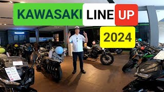 KAWASAKI BIG BIKE 2024 LINE UP  SPECS  PRICE  MONTHLY RATE  KIRBY MOTOVLOG [upl. by Araldo798]