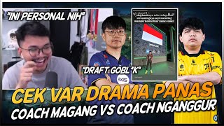 DRAMA PANAS ZEYS VS ADI  MAS ADE CEK VAR DRAFT COACH ADI YANG MEMBUAT ZEYS SINGGUNG ADI [upl. by Parcel]