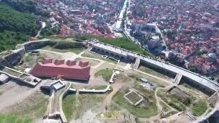 Kalaja e Prizrenit BurgFestung von Prizren Drone 4K [upl. by Davis]