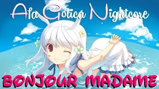 Nightcore  Bonjour Madame Lyrics [upl. by Annocahs830]