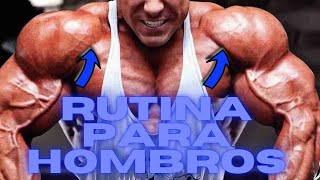 RUTINA DE HOMBROS [upl. by Aroled]