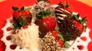 Chocolate Dipped Strawberries Farmers Market Gourmet 26 [upl. by Gravante4]