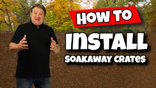 How To Install Soakaway Crates [upl. by Ayotak]