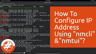 030  How To Configure Network In Linux Using NetworkManager nmcli amp nmtui  RHEL 8 [upl. by Margy]