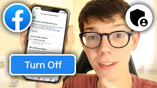 How To Turn Off Two Factor Authentication On Facebook  Full Guide [upl. by Tullus143]