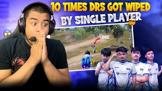 10 TIMES DRSGAMING GOT WIPED BY SINGLE PLAYER  SK49 REACT 😱 [upl. by Tound695]