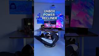 Amazing Power Recliner 🎮🕹️  gamingsetup recliner ergonomic [upl. by Diana986]