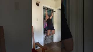 Start the day right Stop and gimme 5 pullups pullupstrict bodyweight morningroutine [upl. by Perla308]