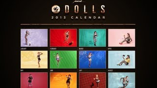 TG quotDOLLSquot CALENDAR amp GALLERY SHOW  PROMO VIDEO [upl. by Ahsenyl212]