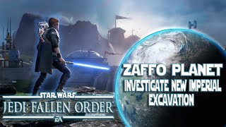 Star Wars Jedi Fallen Order INVESTIGATE NEW IMPERIAL EXCAVATION [upl. by Urdna]