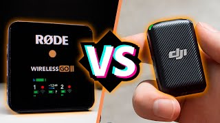 DJI Mic versus RODE Wireless GO II  Le Comparatif Technique [upl. by Rj]