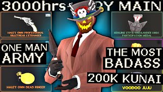 The Rare Skill🔸3000 Hours Spy Main TF2 Gameplay [upl. by Warner]