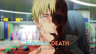 4K Nanami Death  Jujutsu Kaisen Season 2 AMVEdit  Lost on you [upl. by Ame786]