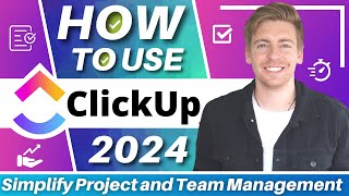 ClickUp Tutorial for Beginners  Simplify Project Management amp Team Productivity for FREE [upl. by Almeeta]