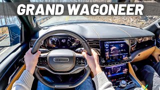 2024 Jeep Grand Wagoneer  POV Test Drive [upl. by Akcimahs927]