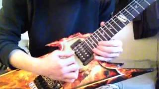 Impellitteri  Shed Your Blood  solo cover [upl. by Reckford]