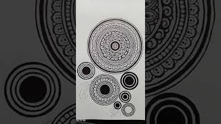 Mandala art ✍🏻✨mandalamandala mandala drawing shortvideo art artist mandaladrowing ✍🏻✨🧿🫶🏻 [upl. by Kissee345]