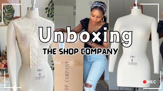 I Bought a Real Fashion Designers Dress Form amp Its PERFECT Unboxing amp Assembling [upl. by Thebazile]