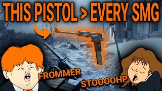 Battlefield 1  This Pistol is Greater Than Every SMG  Multiplayer PC Gameplay [upl. by Tooley638]