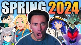 I Watched EVERY Anime Opening of Spring 2024 [upl. by Breech]