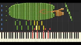 Bad Apple Synthesia Black MIDI feat Nomico [upl. by Bills]