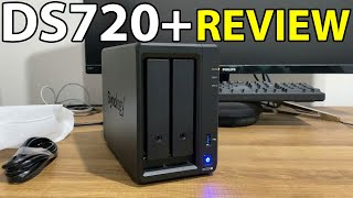 Synology DS720 NAS Review  2Bay Diskstation \w NVMe SSD Cache [upl. by Simone778]