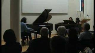 Brahms Piano Concerto No1 d minor on 2 pianos part 2 of 6 [upl. by Avra887]