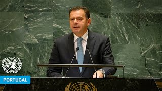 🇵🇹 Portugal  Prime Minister Addresses United Nations General Debate 79th Session  UNGA [upl. by Kcoj277]