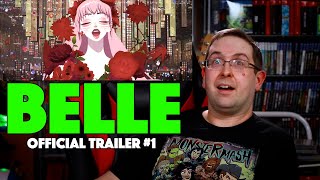 REACTION Belle Trailer 1  Mamoru Hosoda and Studio Chizu Movie 2022 [upl. by Zysk]