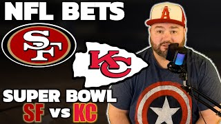 NFL Super Bowl Picks 49ers vs Chiefs Bets  Kyle Kirms Football Picks amp Predictions  Sauce Network [upl. by Rawdin]