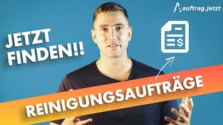 REINIGUNGSAUFTRÄGE FINDEN  Jetzt hier Aufträge erhalten [upl. by Hickey]