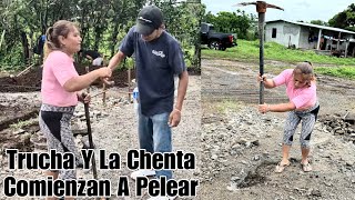 En Pleno video La Chenta Y Trucha Comienzan A P3lear Por La CasitaFrente De Romario Mira Que Pasó [upl. by Naraj741]